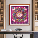 DIY 5D Mosaic Mandala Flower Part Special Shape Diamond Painting Kit (B073)