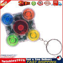 Children Handheld Mini Memory Game Machine with Lights Keychain (Clear) Newly