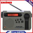 Emergency LED Flashlight Lamp Power Bank Solar Powered AM/FM/SW Weather Radio
