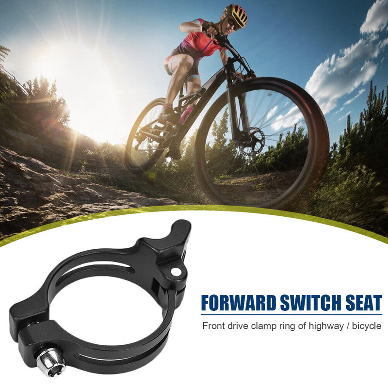 34.9/31.8mm Bike Front Derailleur Clip Ring MTB Bicycle Switch Clamp Converte