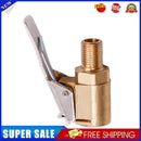 Car Pump Valve Clip Adapter Male-thread Brass Auto Supplies (Non-deflated)