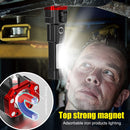 COB LED Flashlight 1200mAh Waterproof Emergency Hammer Working Light for Camping