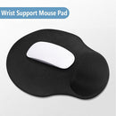 Laptop Soft Ergonomic SBR Non Slip Mouse Pad Wrist Support Mice Mat Wrist Rest