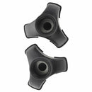 Durable Anti-slip Mat Hiking Crutches Pads Tripod Mat Walking Stick Pads