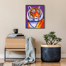 Canvas Color Drawing DIY Art Picture Tigers Modern Living Room Home Decoration