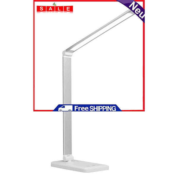 LED Desk Lamp, Multifunctional Eye-Caring Table Light for Working, Reading, Home