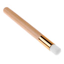 1pc Wood Aluminum Handle Cosmetic Brush Soft Fiber Hair Nose Shadow Brushes