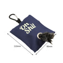 Pets Garbage Poop Bag Dispenser Dog Waste Bag Holder Organizer (Dark Blue) Newly