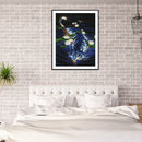 5D Diamond Painting Kit Animals Full Round Drill DIY Rhinestone Picture Hom