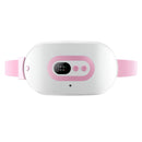 Menstrual Heating Pad Belly Wrap Belt Vibrating Massage with 3 Heat Levels: