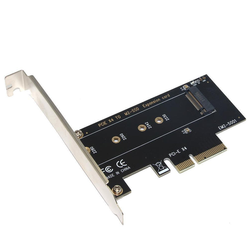 Hillrong SSU EM2-5001 PCI-E 3.0 X4 to NVMe M.2 NGFF M Key SSD Riser Extension