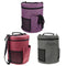 DIY Knitting Storage Bag Portable Yarn Tote Crochet Hooks Holder (Purple)