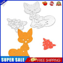 Christmas Tree Cat Cutting Die Stencil DIY Scrapbooking Album Craft Card-164939