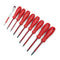 9pcs Professional Insulated Screwdriver Magnetic Slotted Phillips Screw Driver