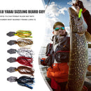 6x Iron Metal Sequins Lures 11g Sea Fishing Metal Plate Sinking Lead Jig Bait