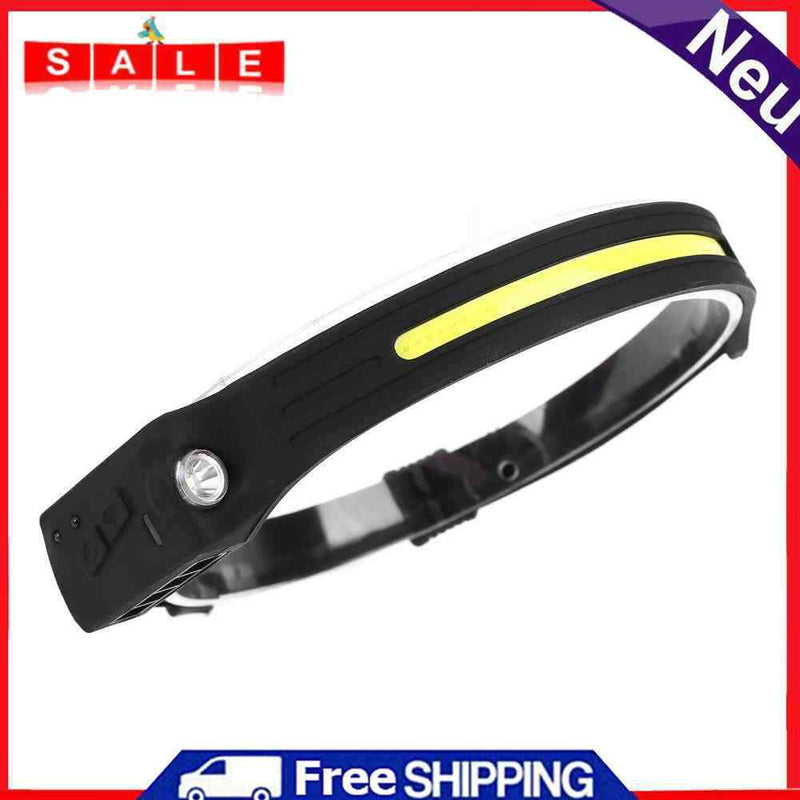 LED Headlamp & Motion Sensor 350 lm 270 degree Viewing Angle Head Torch