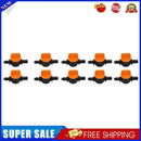 50pcs 4/7mm Mini Valves Garden Irrigation Barbed Water Hose Connectors