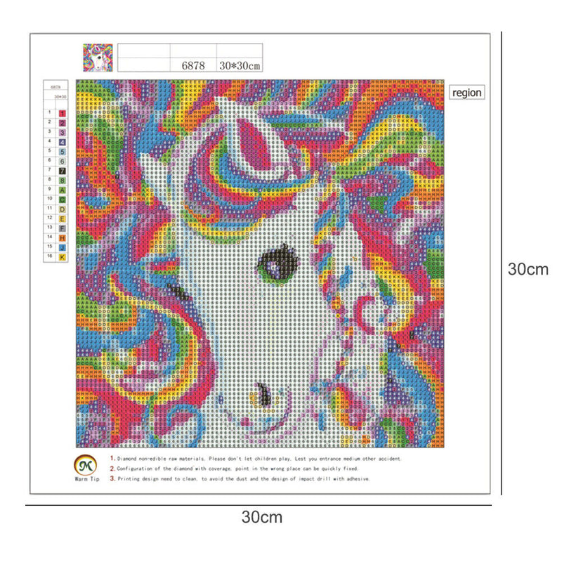 Full Drill Horse Painting 5D Diamond Mosaic Embroidery DIY Cross Stitch Kit