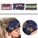 Hair Accessories Printing Scarf Boho Hairband Headgear Hair Hoop Hip Hop Tiara