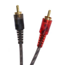 1pc 27cm 1 RCA Female to 2 RCA Male Splitter Cable RCA Cable Hub for Car