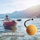 50mm Boat Floating Cork Keyring Water Buoyant Ball Floating Kayak Key Chain