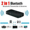 Bluetooth 5.0 Transmitter Receivers 2 In 1 Wireless 3.5mm Jack Adapters Aux Z7D9