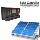 12V24V PWM Solar Charge Controller LCD USB Panel Battery Regulator (30A) Newly
