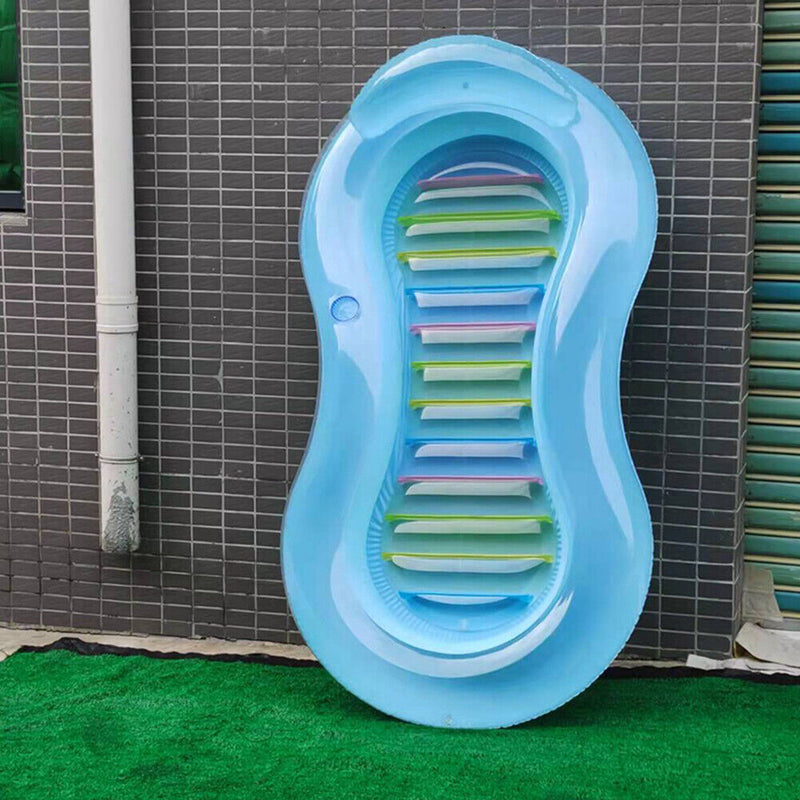 Pool Beach Water Hammock Floating Water Sports Inflatable Air Lounger Bed