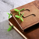 Silicone Bookmark Green Grass Sprout Buds Indentifier Page Books Marker A U N5P0