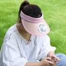 #A Summer Sun Visor Hat Sun Protection Sunscreen Hat Fishing Hat for Women Men K