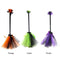 Halloween Broomstick Creative Chic Broom Props for Masquerades (Orange)