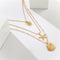 Women Beach Jewelry Multilayer Shell Necklace Cowry Seashell Pendant Bohemian
