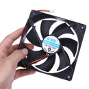 120mm 120x25mm 12V 3Pin DC Brushless PC Computer Case Cooler Fan