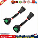 2pcs H11 H9 H8 Extension Cable Wiring Harness for Car Halogen Headlights Newly