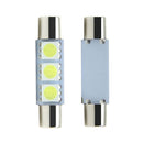 Canbus 5050 3SMD Dome Lamp Car LED Reading Bulbs Festoon Light C5W For 4Pcs