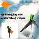 Folding Ice Fishing Rod Holder Triangle Winter Ice Fishing Pole Support Stand