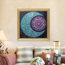 5D DIY Special Shaped Diamond Painting Moon Cross Stitch Mosaic Craft Kits Decor