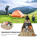 Waterproof 900D Oxford Fabric Camping Tableware Storage Bag (A Triangle) Newly