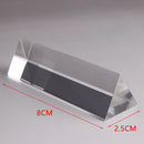 25x25x80mm Triangular Prism Students Supplies Alloy for Photography Kids Science