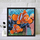 Goldfish Painting 5D Rhinestone Drill Diamond DIY Full Round Picture Kit Cartoon