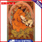 Hand Painted Oil Paint by Numbers DIY Hugging Fox Drawing Wall Decoration Gift