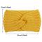 Wrap Knitted Headband Hair Accessories Cross Knot Hairband Ear Warmer Headband