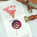 Fire Paint Seal Brass Head Invitation Card Wax Stamp for Wedding Card Decorat