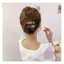 Hair Accessories Colorful Hair Clip Jelly Bear Hairpin Candy Color Barrette
