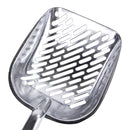 Metal Cat Kitten Litter Shovel Aluminum Alloy Pet Sand Clean Scoop (Grey) Newly