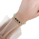 Support Ukraine Ukrainian Flag Adjustable Surfer Bracelet-2022 stop war