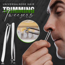 Nose Hair Trimming Tweezers Steel Eyebrow Nose Hair A A Ship Cut Free X6P0