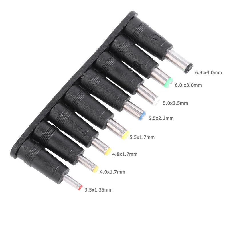 Universal 8 in 1 PC AC DC Charger Adapter Female Male Male Female Female