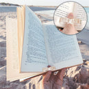 Book Page Holder Love Heart Bookmark Thumb Book Support Acrylic Bookmarker