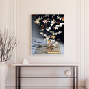 Butterfly Published Book Oil Color by Numbers Kit Frameless Drawing Picture